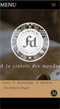 Mobile Screenshot of champagne-fresne-ducret.com