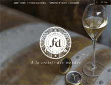 Tablet Screenshot of champagne-fresne-ducret.com